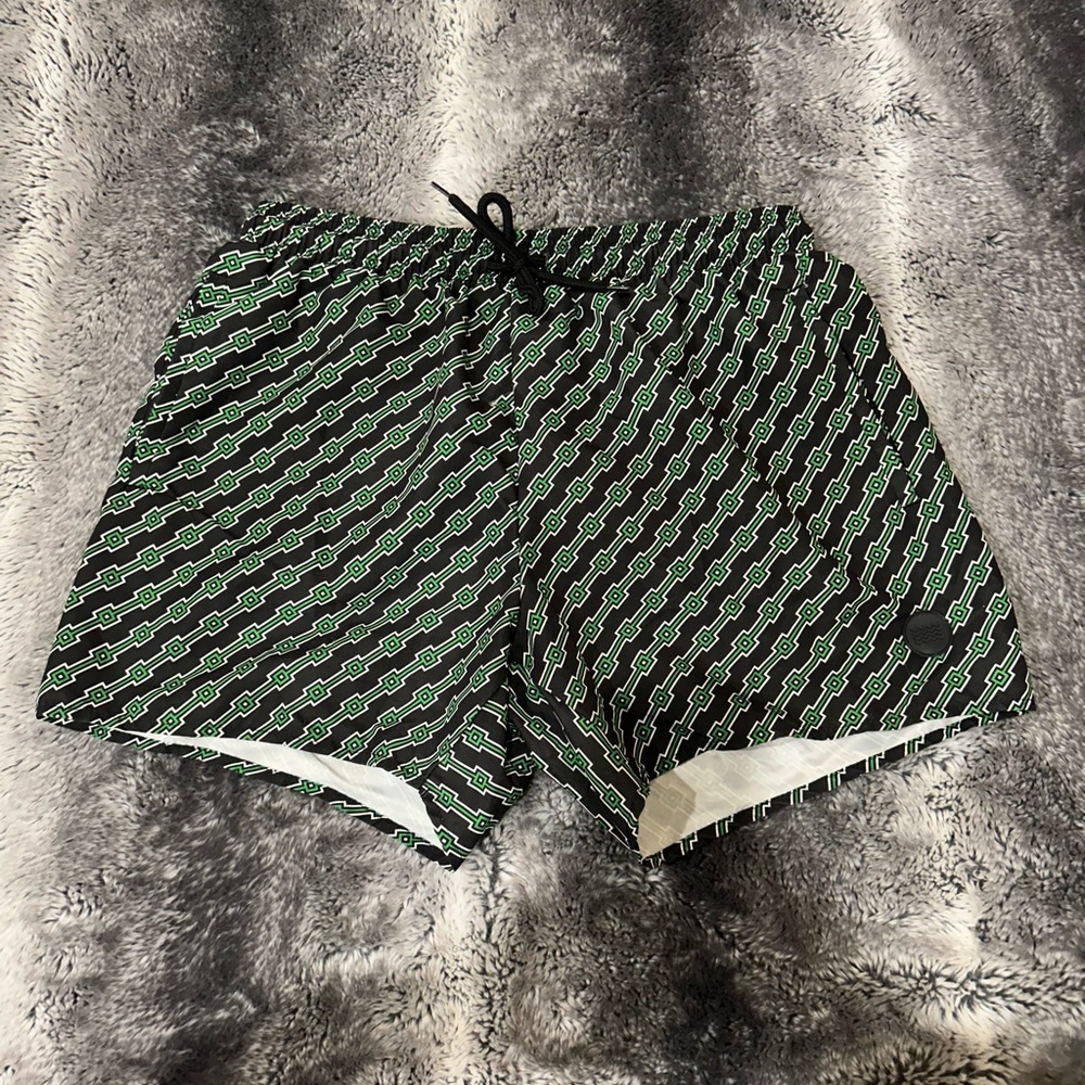 TOPMAN Geometric Pattern Swim Shorts